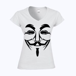 Softstyle™ women's v-neck t-shirt Thumbnail