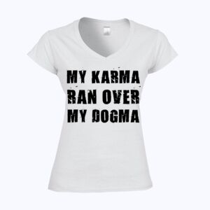 Softstyle™ women's v-neck t-shirt Thumbnail