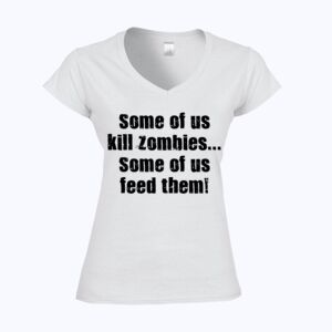 Softstyle™ women's v-neck t-shirt Thumbnail