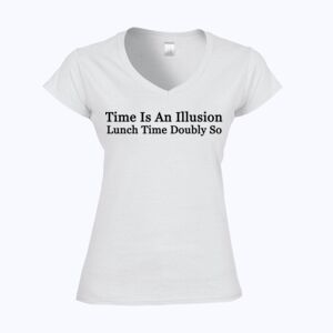 Softstyle™ women's v-neck t-shirt Thumbnail