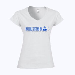 Softstyle™ women's v-neck t-shirt Thumbnail