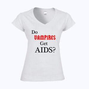 Softstyle™ women's v-neck t-shirt Thumbnail