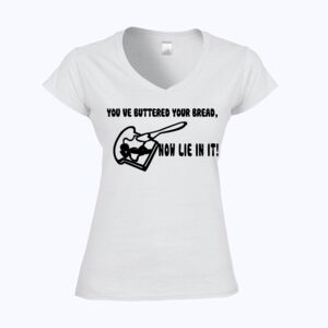 Softstyle™ women's v-neck t-shirt Thumbnail