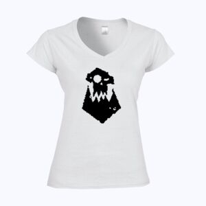 Softstyle™ women's v-neck t-shirt Thumbnail