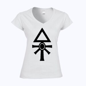 Softstyle™ women's v-neck t-shirt Thumbnail