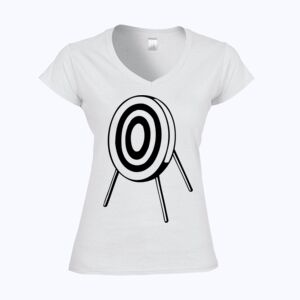 Softstyle™ women's v-neck t-shirt Thumbnail