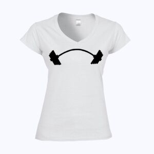 Softstyle™ women's v-neck t-shirt Thumbnail