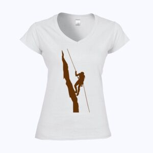 Softstyle™ women's v-neck t-shirt Thumbnail
