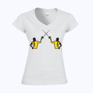 Softstyle™ women's v-neck t-shirt Thumbnail