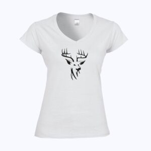 Softstyle™ women's v-neck t-shirt Thumbnail