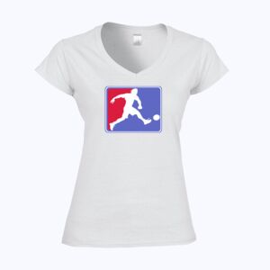 Softstyle™ women's v-neck t-shirt Thumbnail