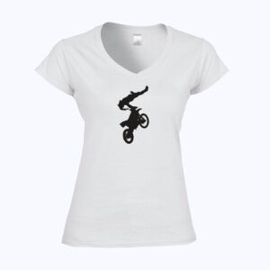 Softstyle™ women's v-neck t-shirt Thumbnail