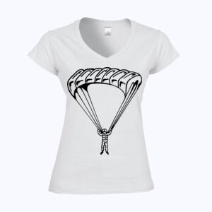 Softstyle™ women's v-neck t-shirt Thumbnail