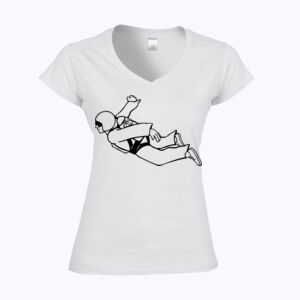 Softstyle™ women's v-neck t-shirt Thumbnail