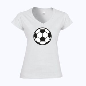 Softstyle™ women's v-neck t-shirt Thumbnail