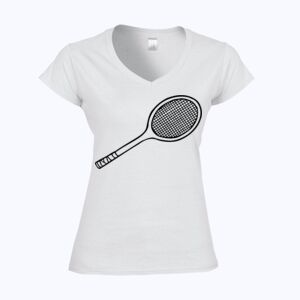 Softstyle™ women's v-neck t-shirt Thumbnail