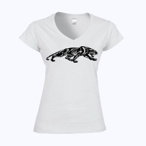 Softstyle™ women's v-neck t-shirt Thumbnail