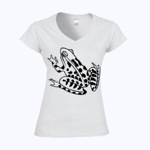 Softstyle™ women's v-neck t-shirt Thumbnail