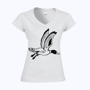 Softstyle™ women's v-neck t-shirt Thumbnail
