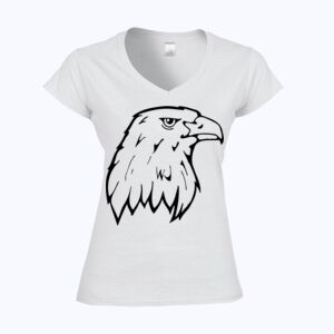 Softstyle™ women's v-neck t-shirt Thumbnail