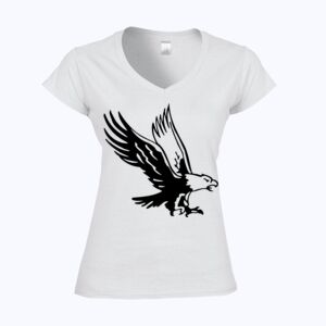 Softstyle™ women's v-neck t-shirt Thumbnail