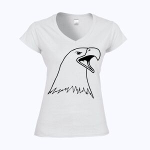 Softstyle™ women's v-neck t-shirt Thumbnail