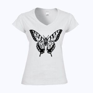 Softstyle™ women's v-neck t-shirt Thumbnail