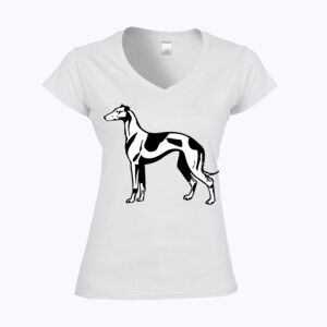 Softstyle™ women's v-neck t-shirt Thumbnail