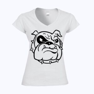 Softstyle™ women's v-neck t-shirt Thumbnail