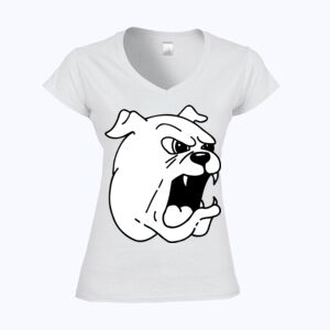 Softstyle™ women's v-neck t-shirt Thumbnail