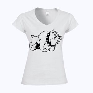 Softstyle™ women's v-neck t-shirt Thumbnail