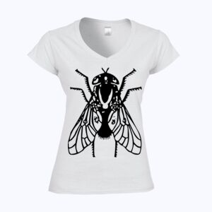 Softstyle™ women's v-neck t-shirt Thumbnail