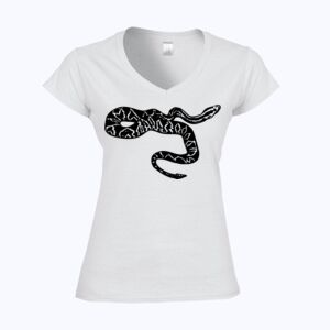 Softstyle™ women's v-neck t-shirt Thumbnail