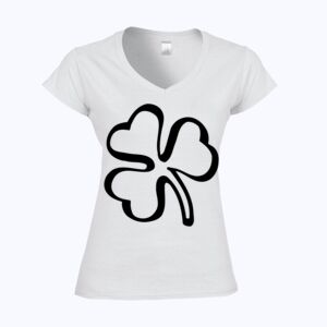Softstyle™ women's v-neck t-shirt Thumbnail