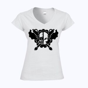 Softstyle™ women's v-neck t-shirt Thumbnail