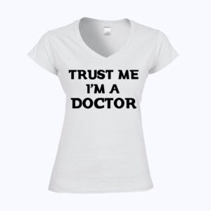 Softstyle™ women's v-neck t-shirt Thumbnail