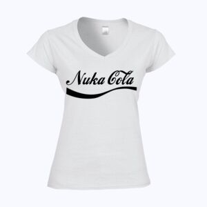 Softstyle™ women's v-neck t-shirt Thumbnail