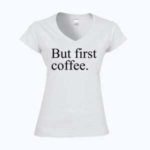 Softstyle™ women's v-neck t-shirt Thumbnail