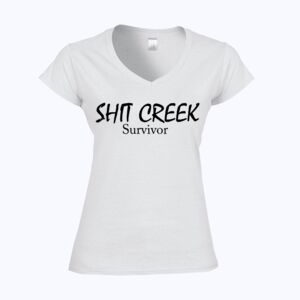 Softstyle™ women's v-neck t-shirt Thumbnail
