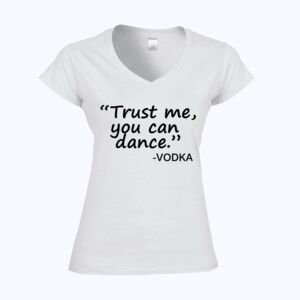 Softstyle™ women's v-neck t-shirt Thumbnail