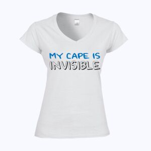 Softstyle™ women's v-neck t-shirt Thumbnail