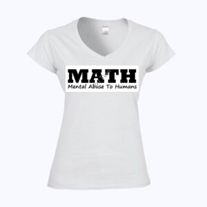 Softstyle™ women's v-neck t-shirt Thumbnail