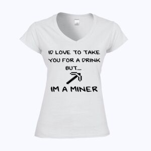 Softstyle™ women's v-neck t-shirt Thumbnail
