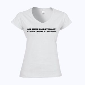 Softstyle™ women's v-neck t-shirt Thumbnail