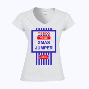Softstyle™ women's v-neck t-shirt Thumbnail