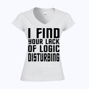 Softstyle™ women's v-neck t-shirt Thumbnail