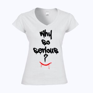 Softstyle™ women's v-neck t-shirt Thumbnail