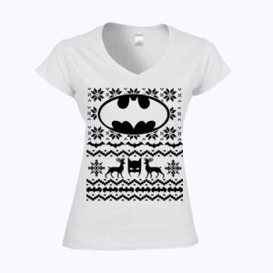 Softstyle™ women's v-neck t-shirt Thumbnail