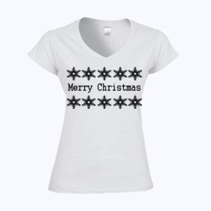 Softstyle™ women's v-neck t-shirt Thumbnail