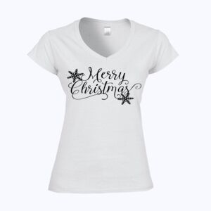 Softstyle™ women's v-neck t-shirt Thumbnail